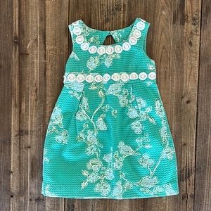 Lilly Pulitzer Dress 4T Birds & Brunches Details